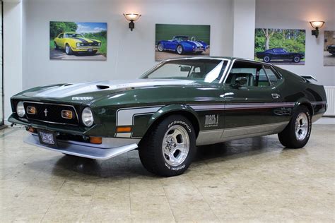 1971 mustang mach 1 hood